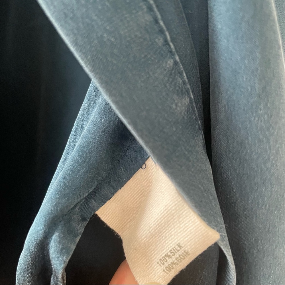 Elizabeth and James Blue Silk Tokyo Top - Picture 13 of 13